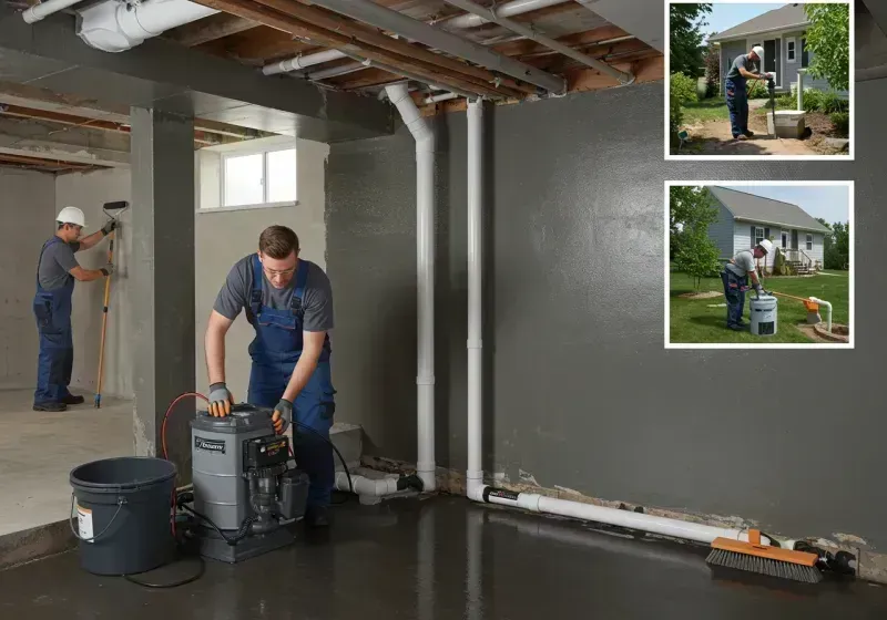 Basement Waterproofing and Flood Prevention process in Adams County, OH